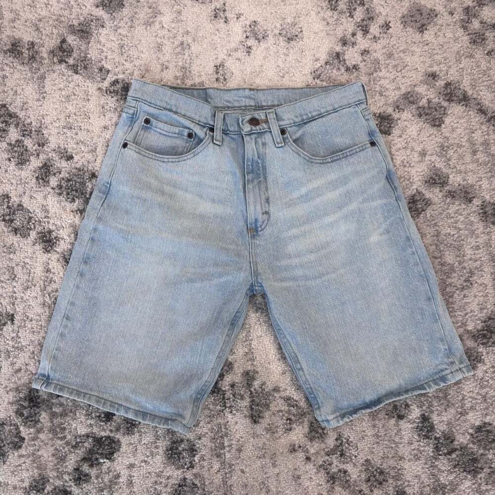 Wrangler Light Wash Denim Jorts Shorts Size 30